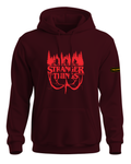 The Upside Down Silhouette Graphic Unisex Hoodie - Premium Cotton