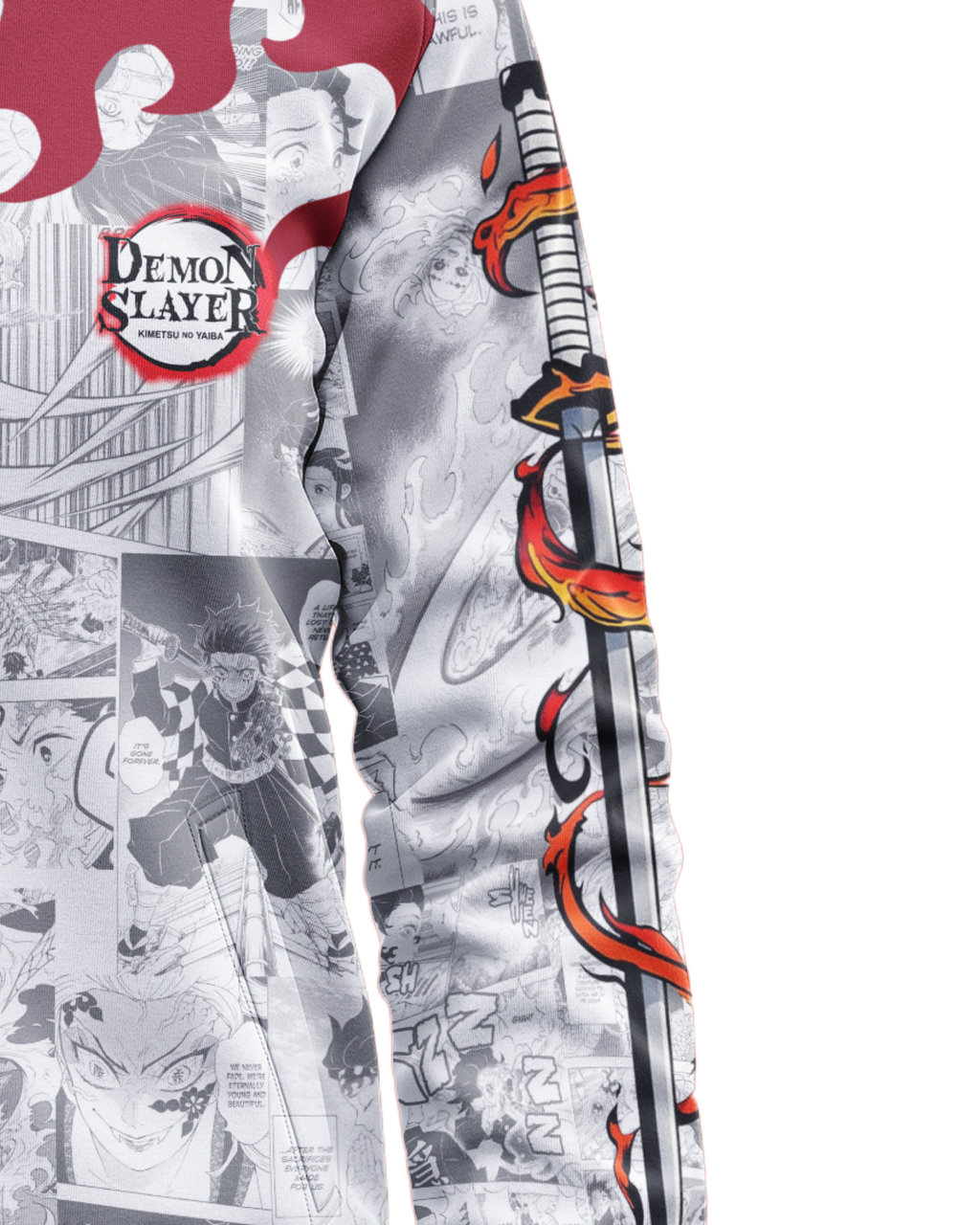 Tanjiro Kamado Manga Panel Bomber Jacket – Demon Slayer Anime Style streetwear