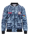 Akaza Demon Slayer Manga Panel Bomber Jacket – Fierce Anime Streetwear