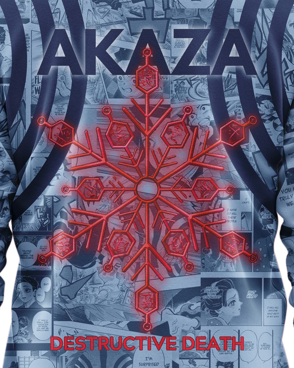 Akaza Demon Slayer Manga Panel Bomber Jacket – Fierce Anime Streetwear