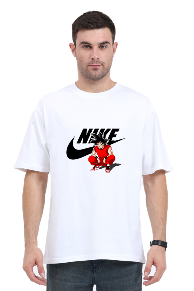 Goku Nike Anime Unisex Oversized T-shirt