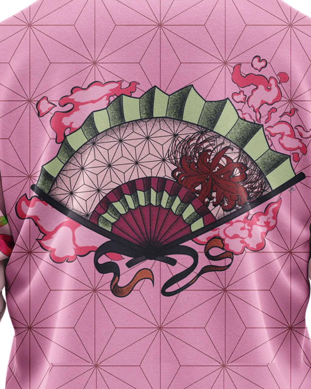 Nezuko Kamado Cropped Bomber Jacket – Popular Demon Slayer Anime Style streetwear Jacket