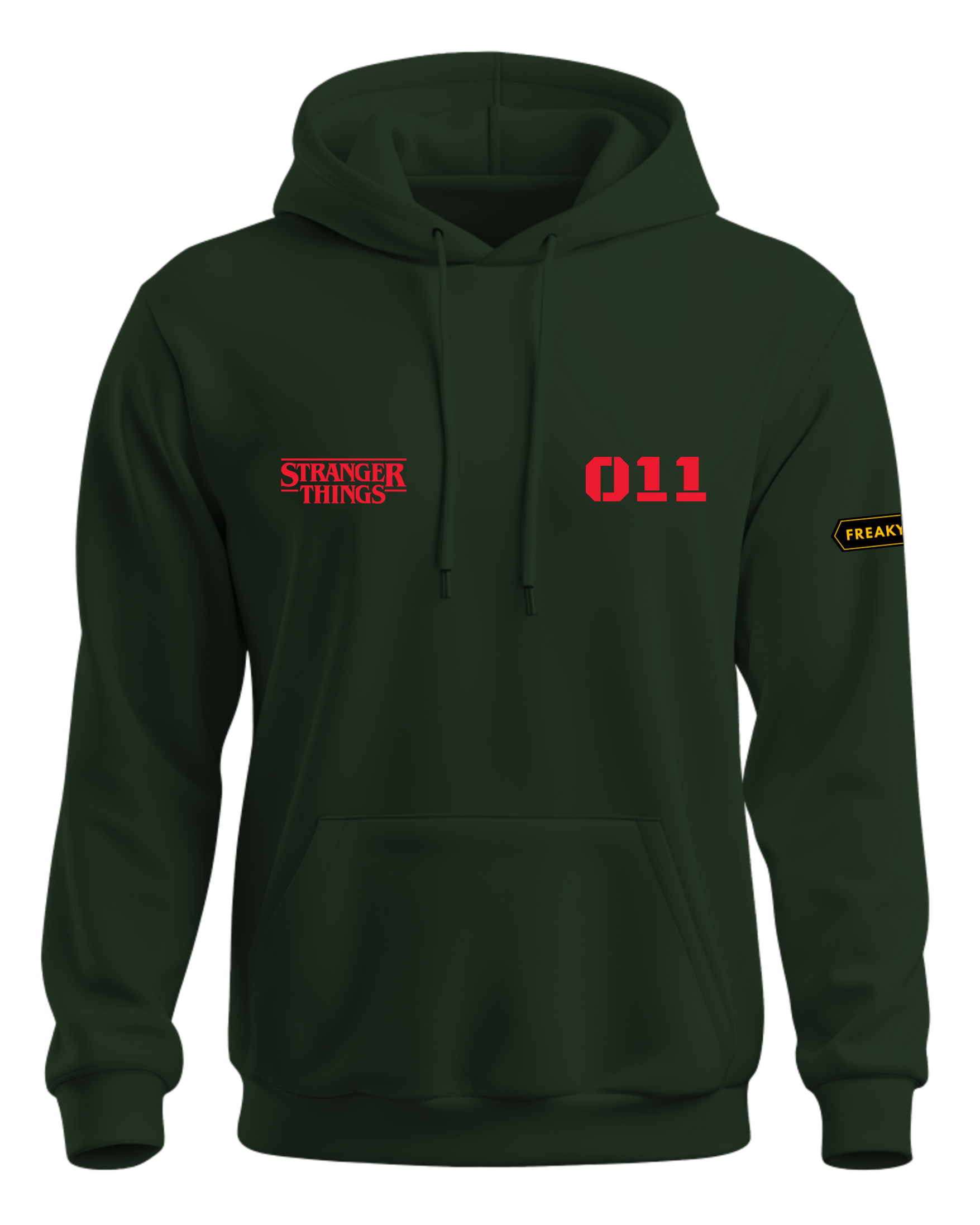 LIMITED EDITION: Stranger Things  Eleven '011' Number Hoodie