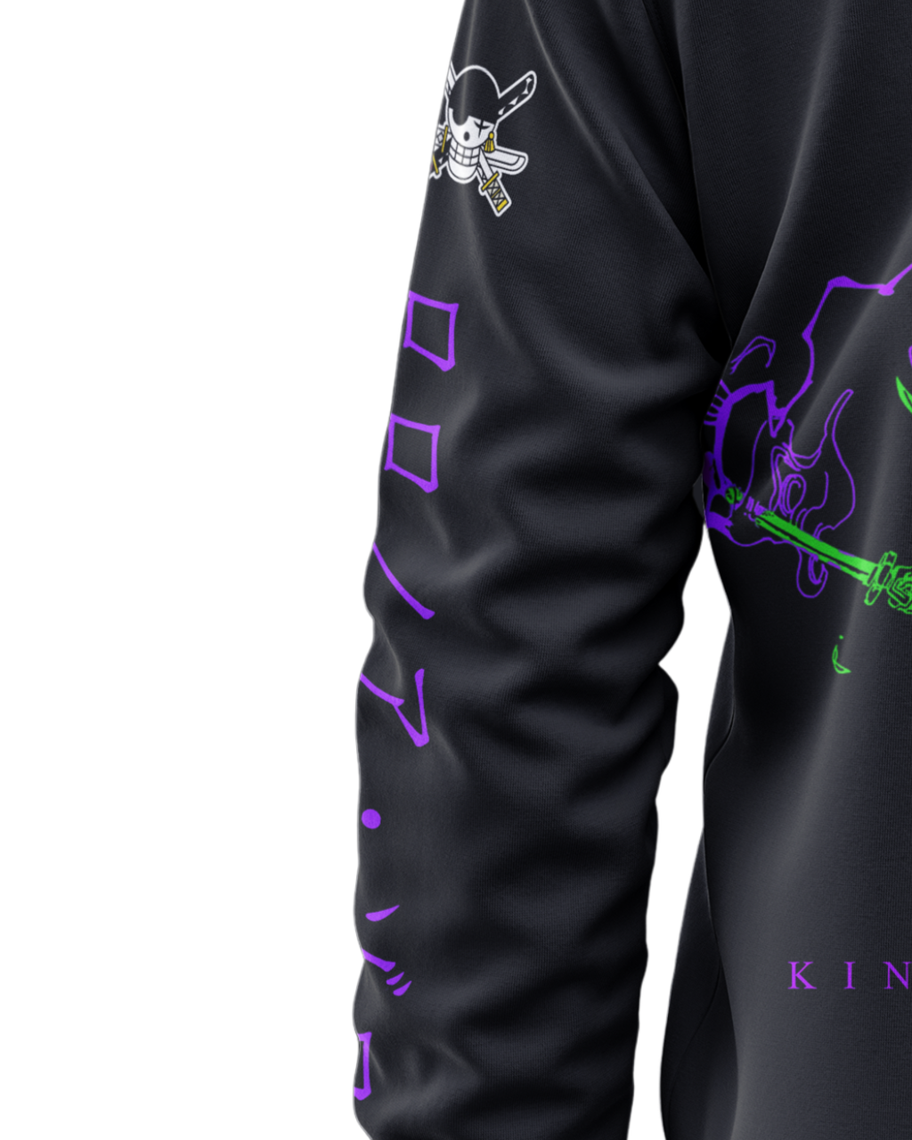 Roronoa Zoro Bomber Jacket – King of the Hell Anime Streetwear