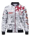 Tanjiro Kamado Manga Panel Bomber Jacket – Demon Slayer Anime Style streetwear
