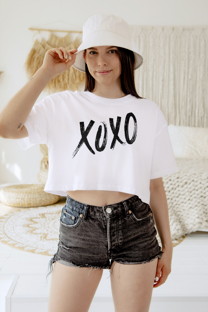 Xoxo Valentine Crop Top